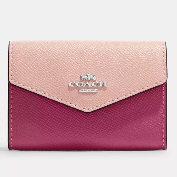 Flap Card Case In Colorblock - Picture 1 of 2